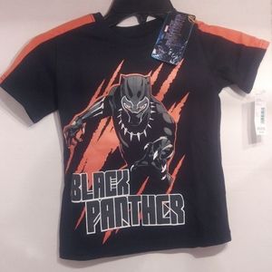 Marvel Black Panther Kids Graphic Tee NWT